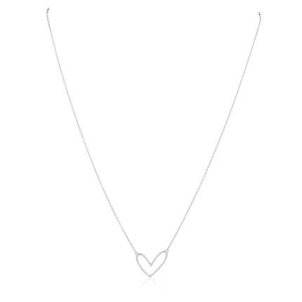 Abigail Open Heart Necklace
