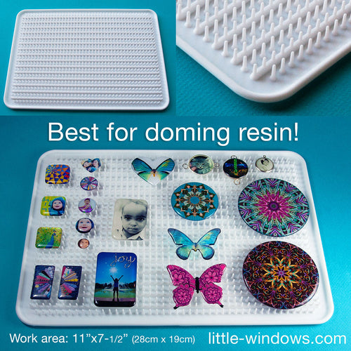 Large Silicone Doming Tray for Resin Jewelry and Art