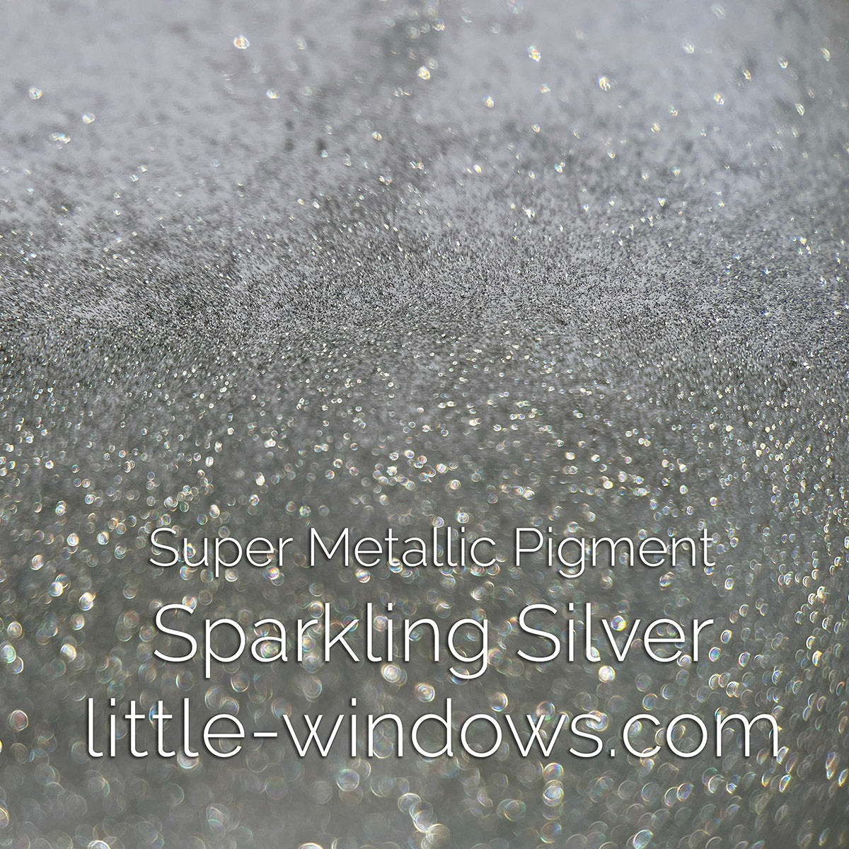 Super Metallic Pigment - Sparkling Silver 25g by weight