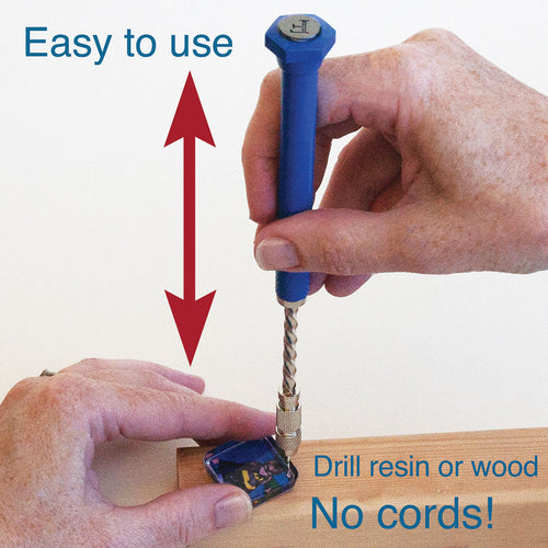Spring Drill - the easiest drill for resin jewelry