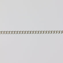 Load image into Gallery viewer, Maria Permanent Jewelry Chain, Curb Chain Design, Flat Lay Links, Available in Gold Options and Silver
