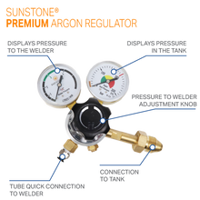 Load image into Gallery viewer, Premium Argon Gas Regulator for Permanent Jewelry
