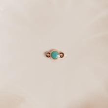 Load image into Gallery viewer, Color Dot Design Auburn Connectors | 4 Pack | 14K Gold Filled Yellow
