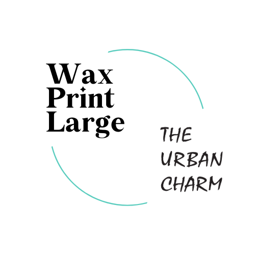 Wax Print _ Large (Up to 2 inch)