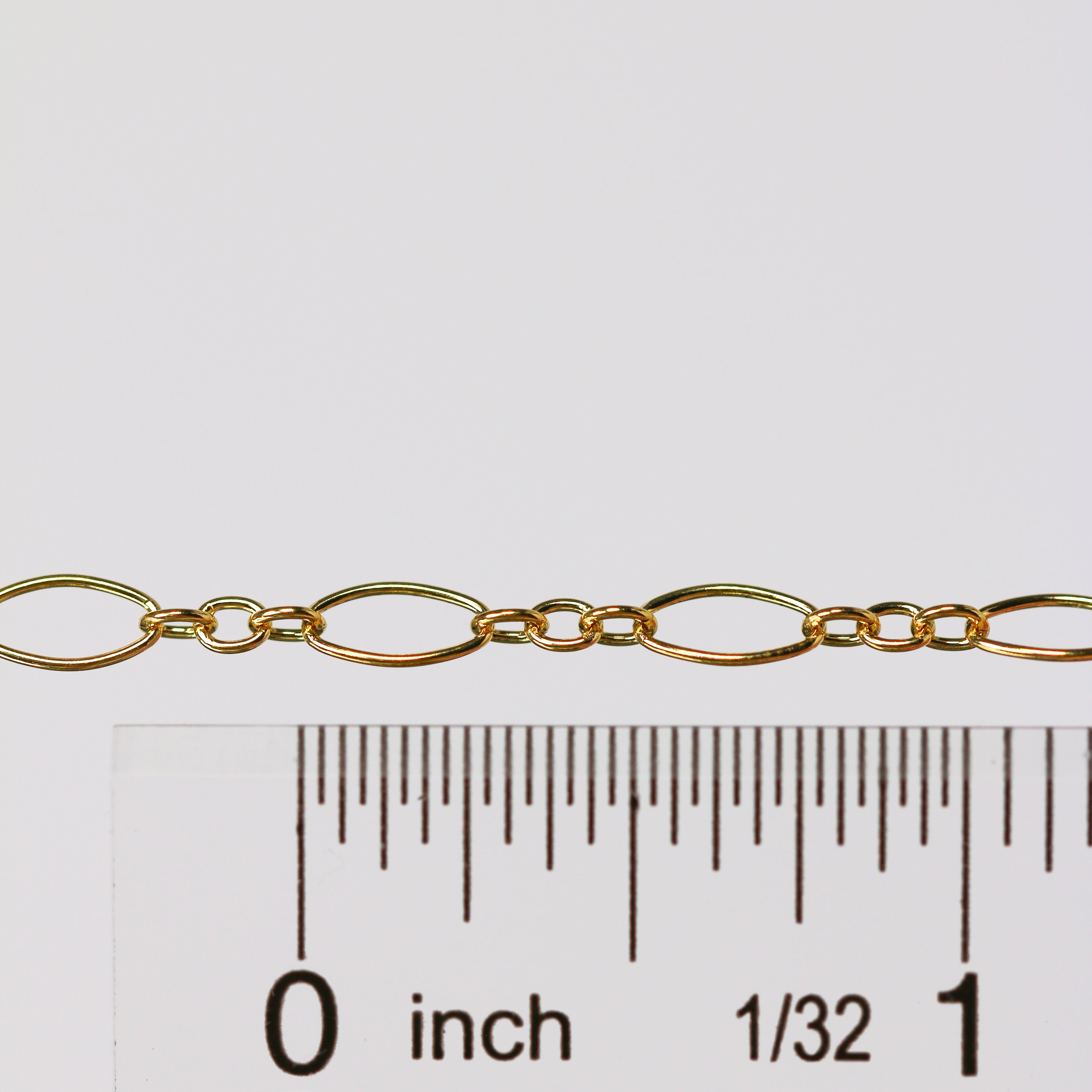 Aspen Permanent Jewelry Chain, Oval Design, Long and Small Links, Available in Gold Filled and Silver