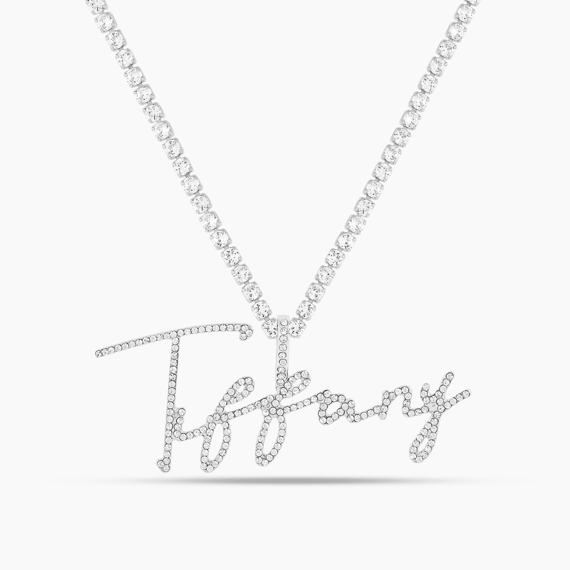 Radiance Script Name Necklace