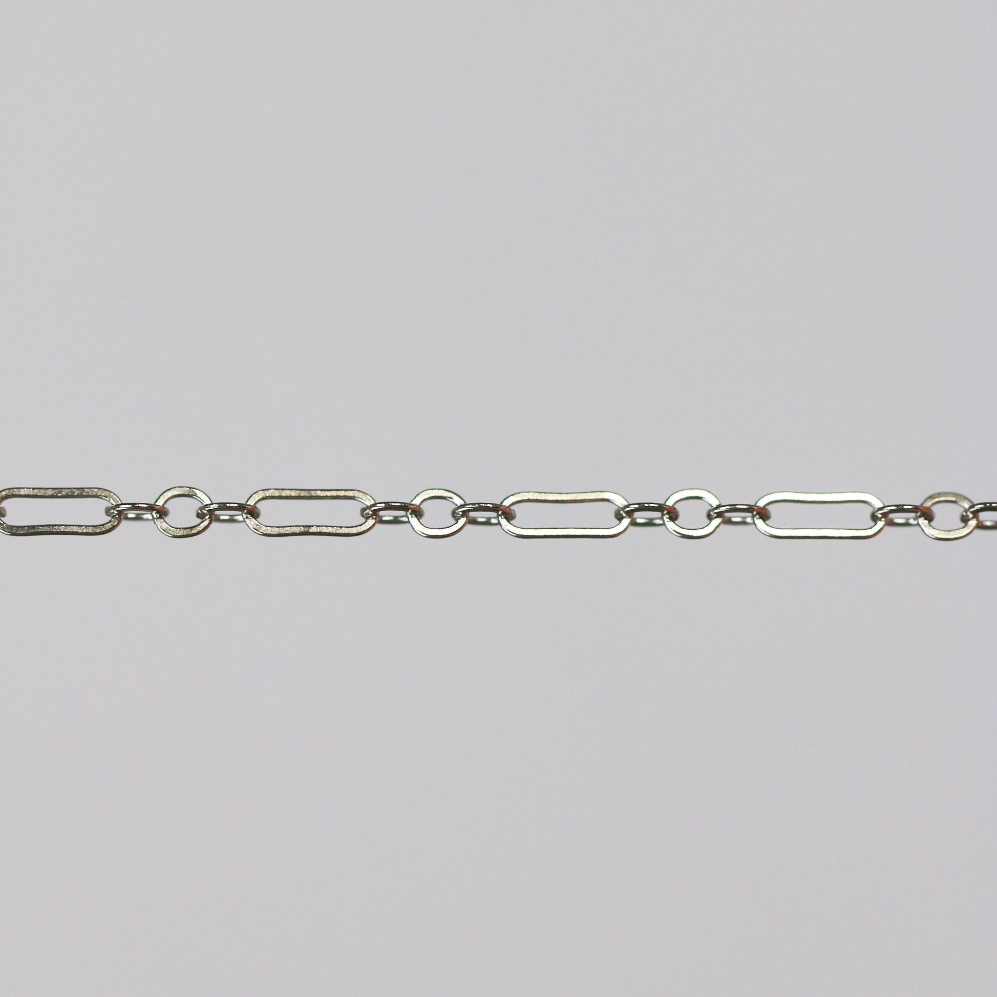 Marlee Permanent Jewelry Chain, Cable Paperclip Design, Long and Short Links, Available in Gold Options and Silver