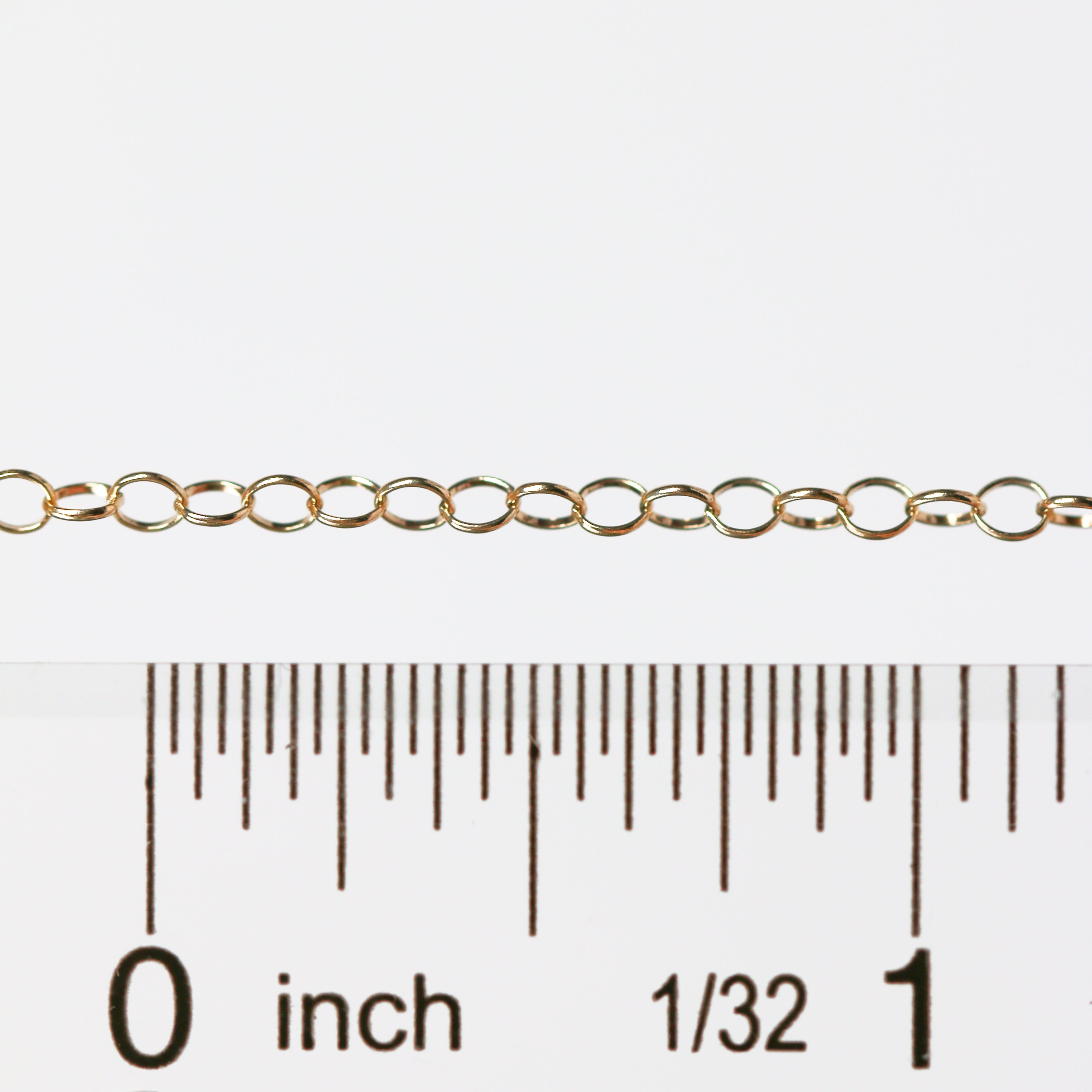Lucy Permanent Jewelry Chain, Belcher Design, Round Links, Available in Gold Options and Silver