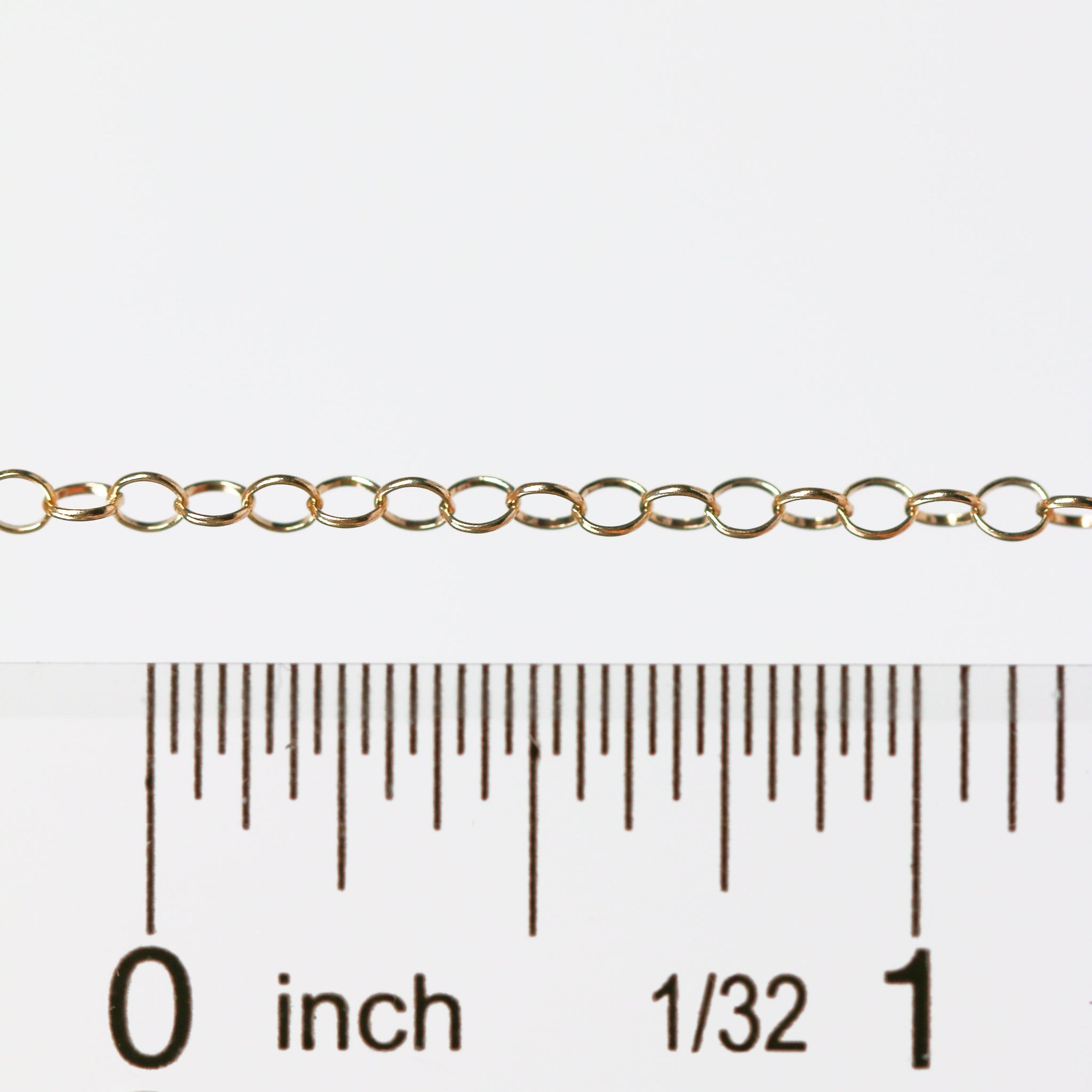 Lucy Permanent Jewelry Chain, Belcher Design, Round Links, Available in Gold Options and Silver