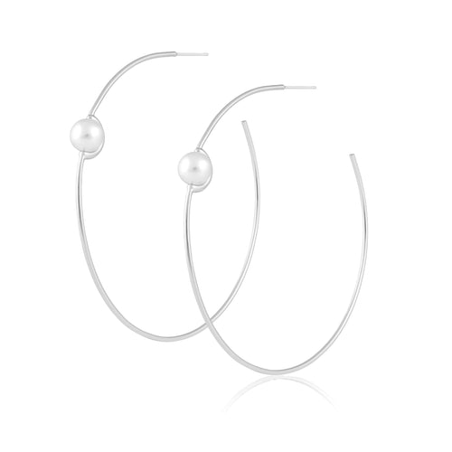 Belize Pearl Hoop