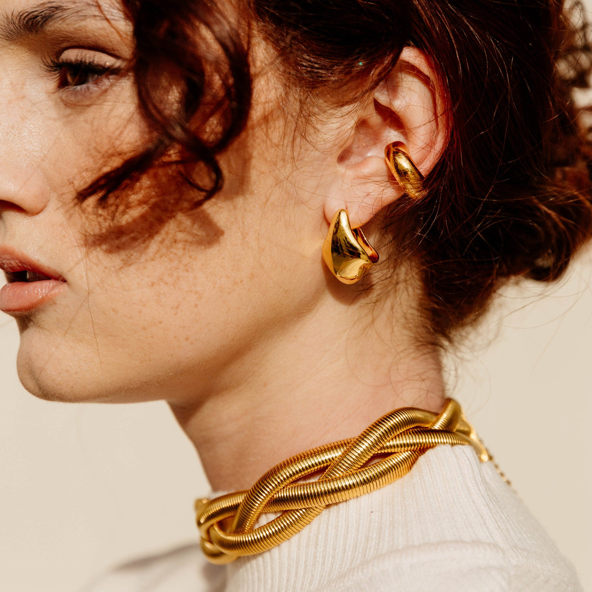 Carson Hoop Earring