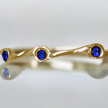 Load image into Gallery viewer, Sapphire Birthstone Stacker Ring
