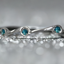 Load image into Gallery viewer, Zircon Birthstone Stacker Ring
