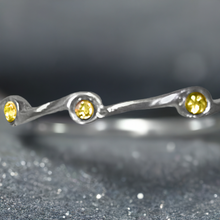 Load image into Gallery viewer, Topaz Birthstone Stacker Ring
