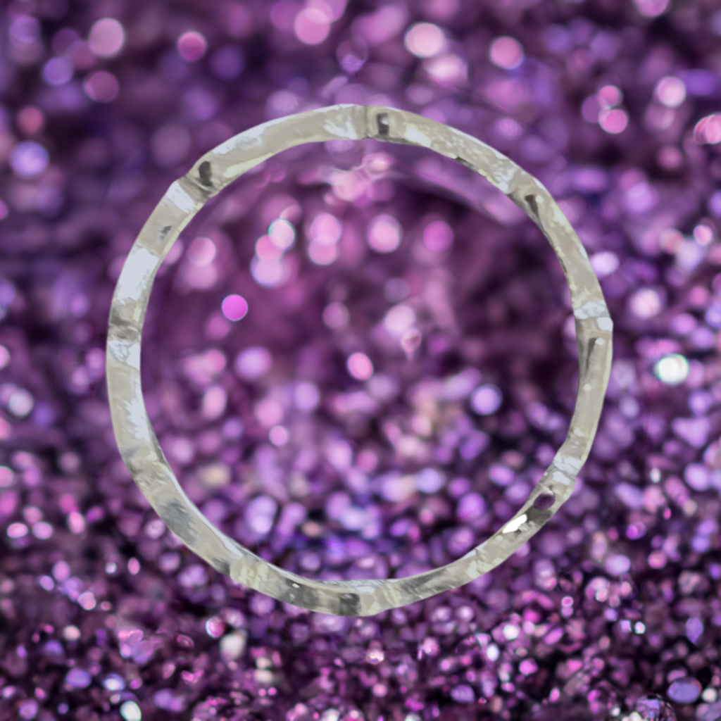 Amethyst Birthstone Stacker Ring by The Urban Charm