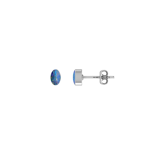 Australian Opal Stud Earrings