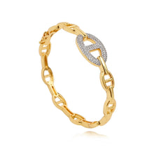 Load image into Gallery viewer, Rosie Two Tone Pave Bracelet
