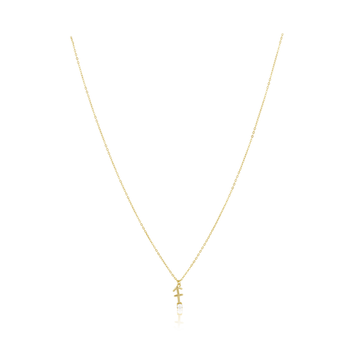 Zodiac Pearl Necklace