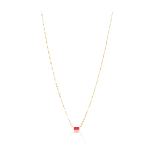 Willow Necklace-Red
