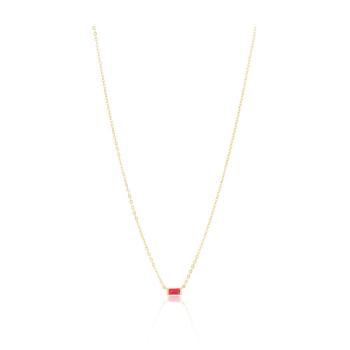 Willow Necklace-Red