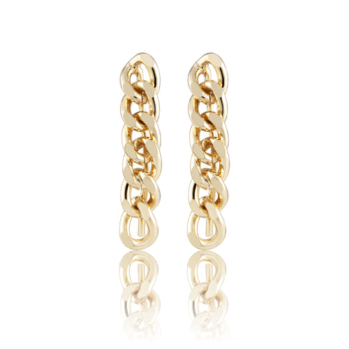 Leila Cuban Link Earrings