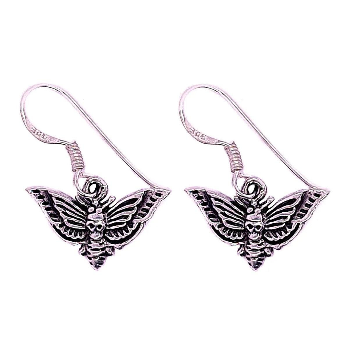 Death's-Head Hawk Moth Earrings $30.00