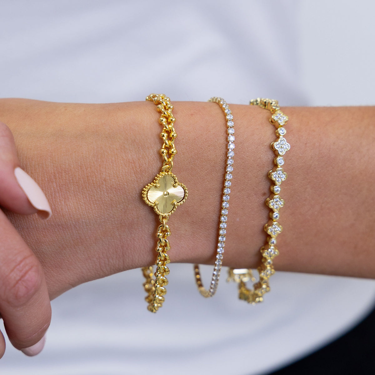 Annie Dainty Tennis Bracelet