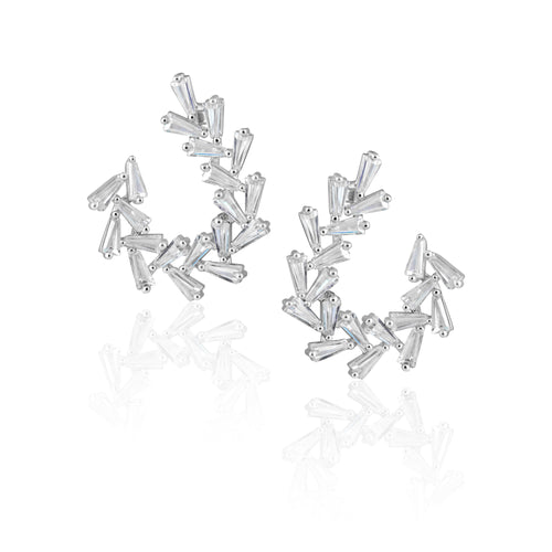 Arianna Baguette Earring