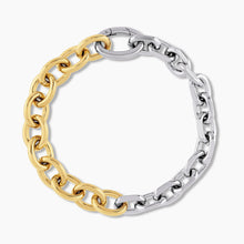 Load image into Gallery viewer, XL Two-Tone Link Chain x Bracelet
