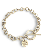 Load image into Gallery viewer, Silver Starter Charm Bracelet by The Urban Charm
