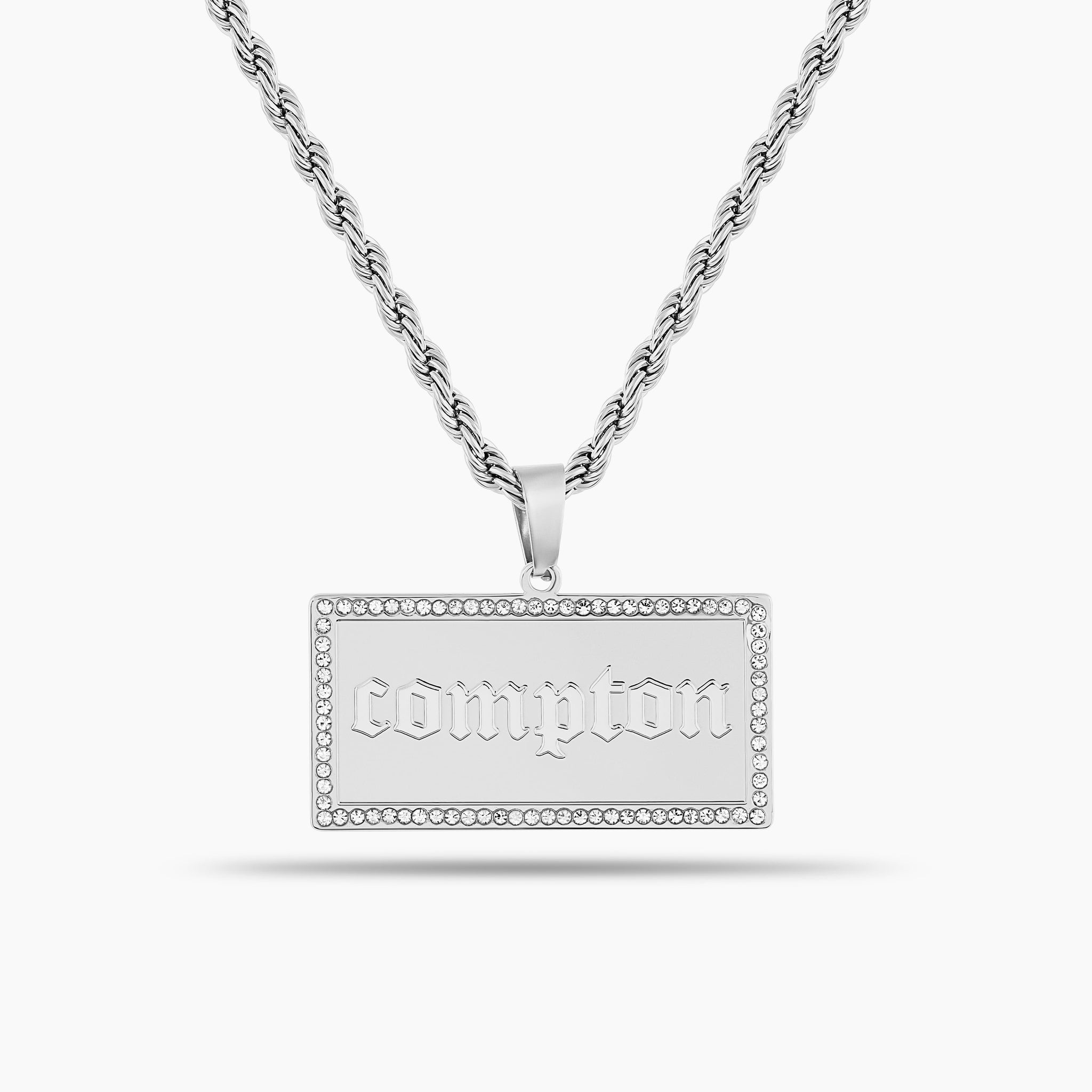 Iced Legacy Name Pendant