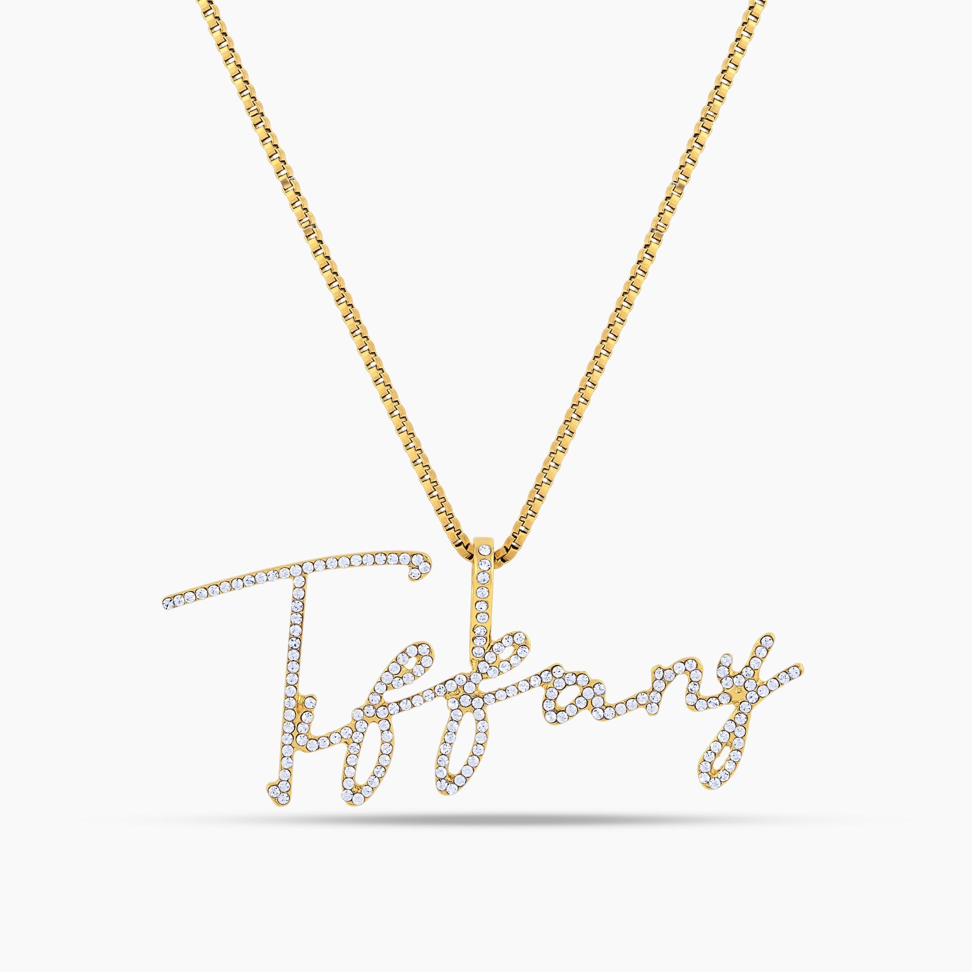 Radiance Script Name Necklace