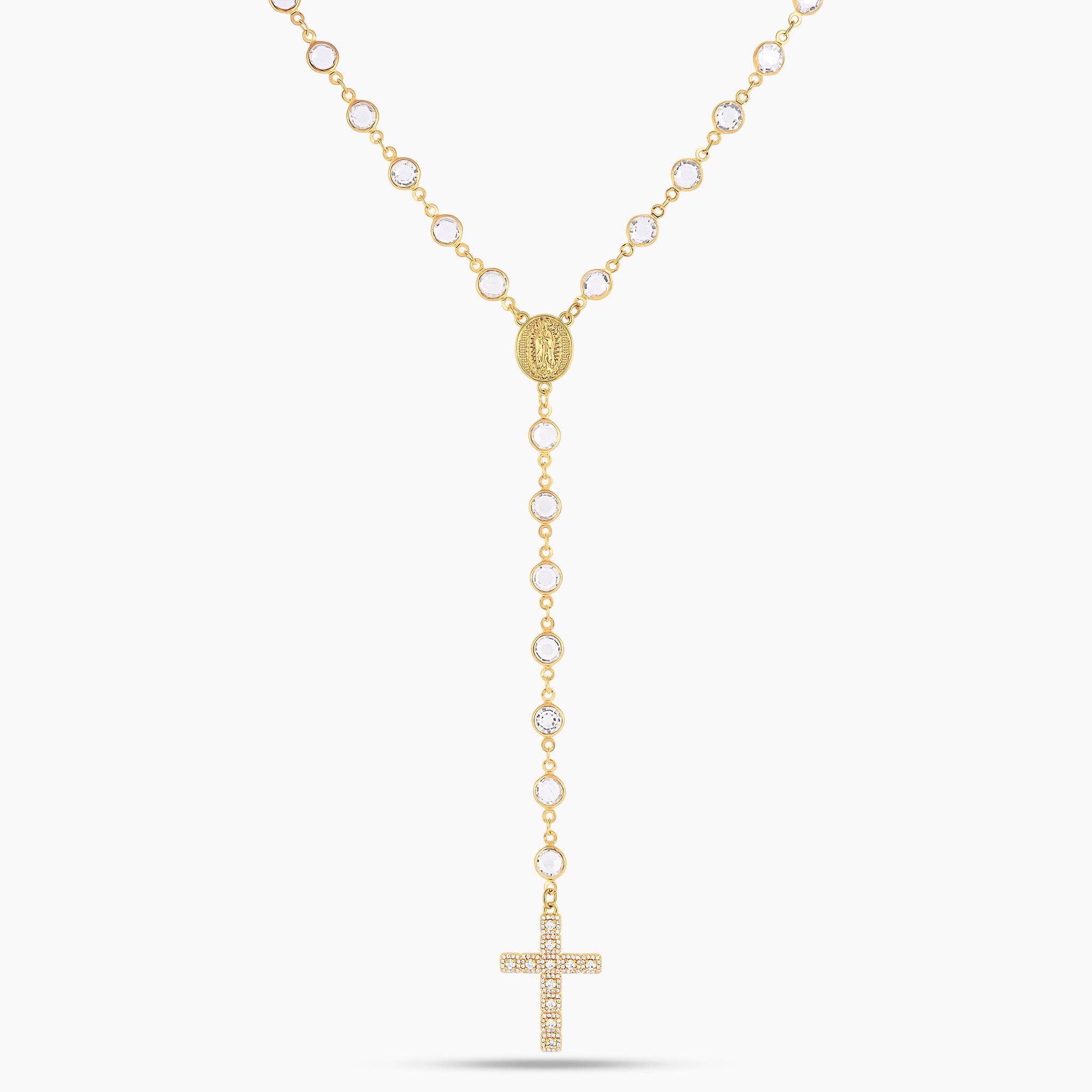 Divine Elegance Rosary Necklace