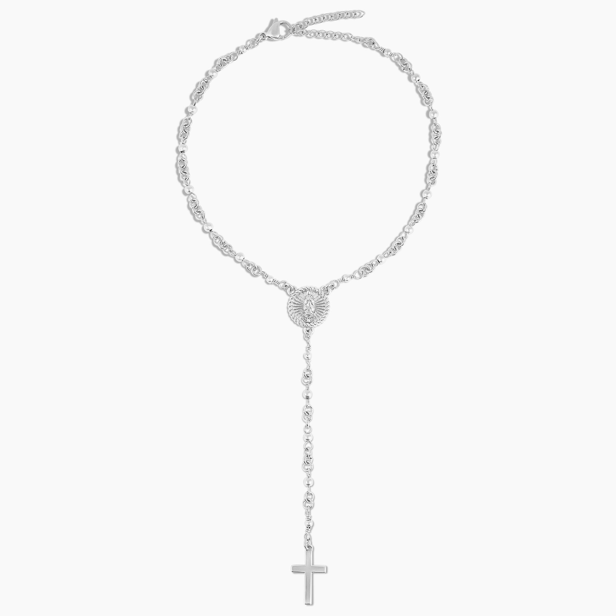 Mini Lady of Guadalupe Rosary Anklet