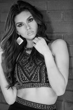 Load image into Gallery viewer, Hammered Diamond Dome Dangle Earrings
